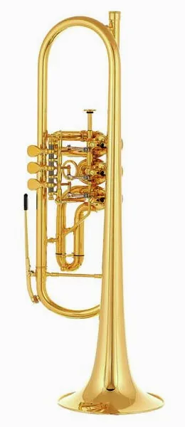 Schagerl Hans Gansch L 130 Bb- Trumpet detail 3