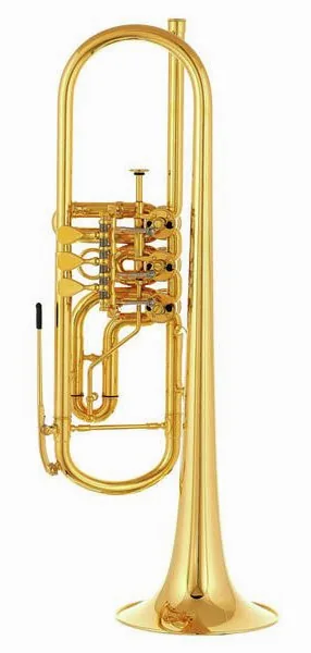 Schagerl Hans Gansch L 130 Bb- Trumpet vooraanzicht