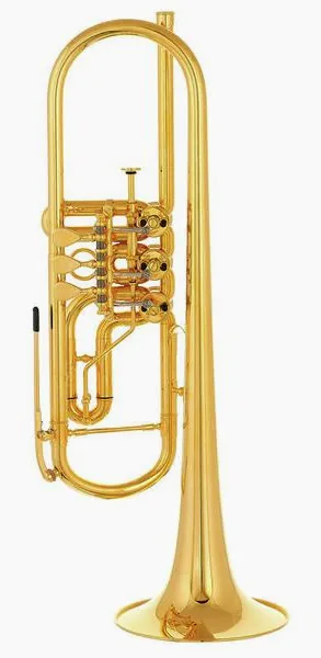 Schagerl Hans Gansch L 137 Bb- Trumpet detail 2
