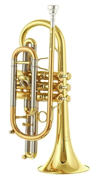 Schagerl K-610L Bb- Cornet detail 3