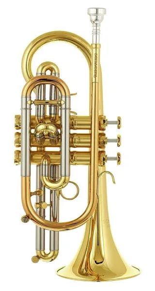 Schagerl K-610L Bb- Cornet vooraanzicht