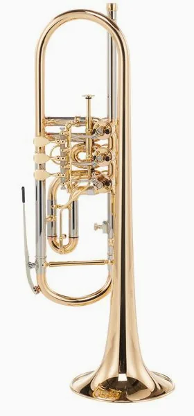 Schagerl Salzburg L Bb-Trumpet vooraanzicht