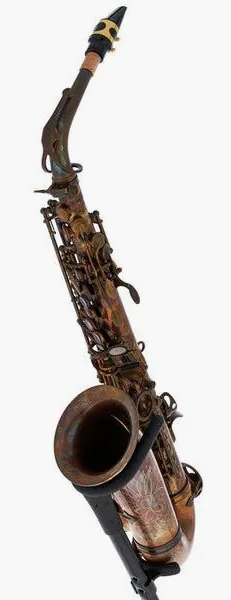 Schagerl A-1VB Superior Alto Sax vooraanzicht