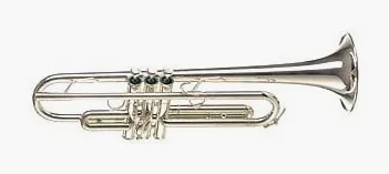 Schilke B1-B Bb-Trumpet Beryllium vooraanzicht