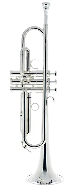 Schilke B4 Bb-Trumpet vooraanzicht