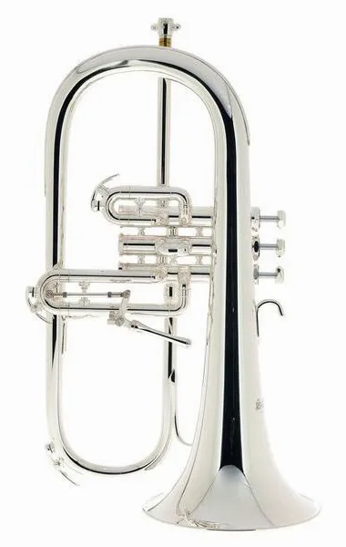 Schilke 1040 FLS Bb- Flugelhorn vooraanzicht