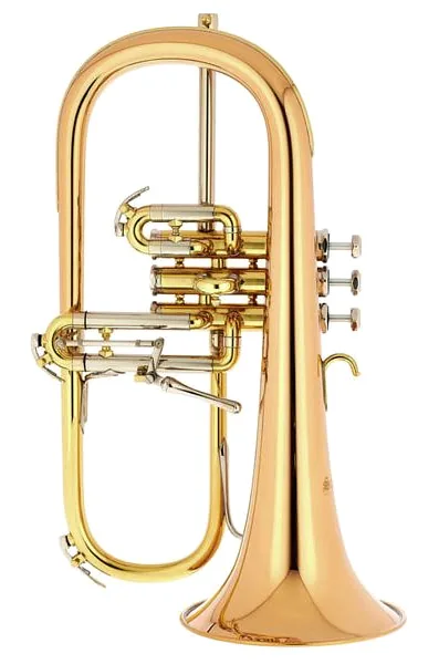 Schilke 1040 FL Bb- Flugelhorn vooraanzicht