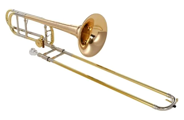 S.E. Shires Solo Model Trombone detach. vooraanzicht