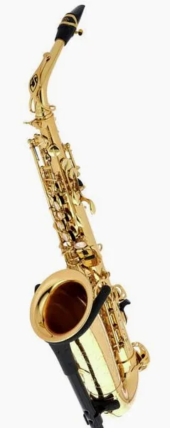 Selmer SA80 II altsaxofoon vooraanzicht