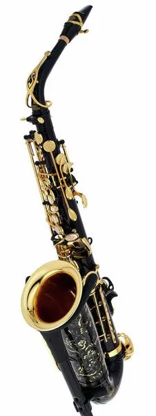 Selmer SE-A2B Black Alto Sax vooraanzicht
