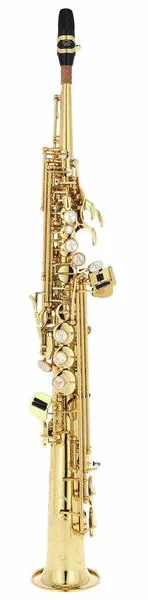 Selmer SE-S2L Soprano Sax Gold vooraanzicht