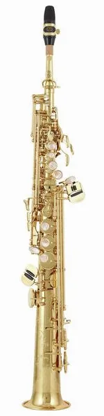 Selmer SE-S3L Soprano Sax Gold vooraanzicht