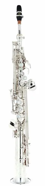 Selmer SE-S3S Soprano Sax Silver vooraanzicht