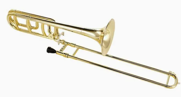 Startone PTB-20 Bb/F- Trombone Gold detail 2