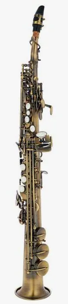 Thomann Antique Soprano Sax detail 3