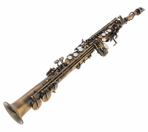 Thomann Antique Soprano Sax detail 4