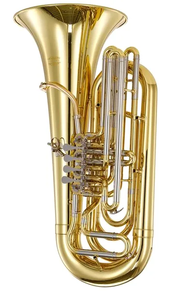 Thomann "Junior" Bb-Tuba vooraanzicht