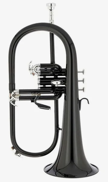 Thomann Black Jazz Bb- Flugelhorn detail 2