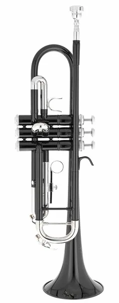 Thomann Black Jazz Bb- Trumpet vooraanzicht