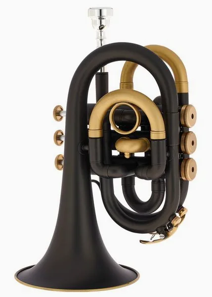 Thomann Blacky Pocket Bb-Trumpet detail 4