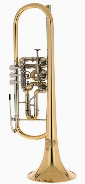 Thomann Concerto GML Rotary Trumpet detail 3
