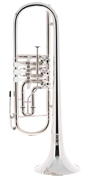 Thomann Concerto GMS Rotary Trumpet detail 2