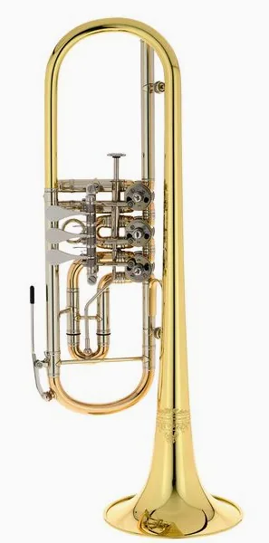 Thomann Concerto ML Rotary Trumpet vooraanzicht