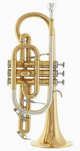 Thomann CR-960L Superior Cornet vooraanzicht