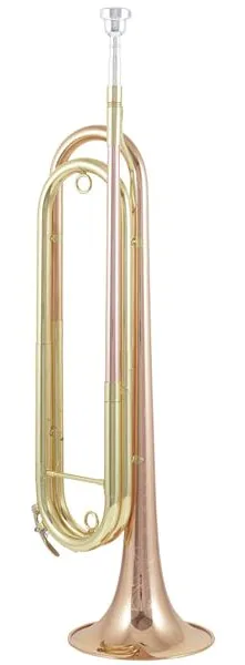 Thomann CT-91 RL Cavalerie Eb- Trumpet vooraanzicht