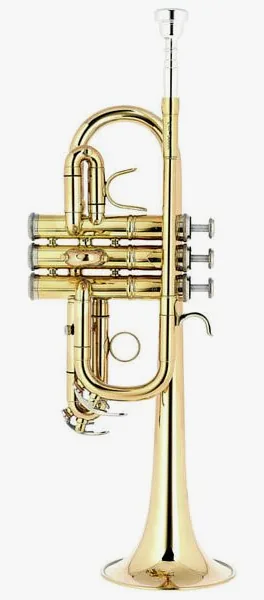 Thomann ETR-3000L Eb/D- Trumpet vooraanzicht