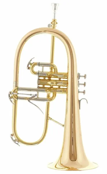 Thomann FH-1000L Flugelhorn vooraanzicht
