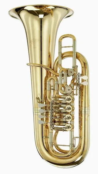 Thomann Fireball GM RAW F-Tuba vooraanzicht