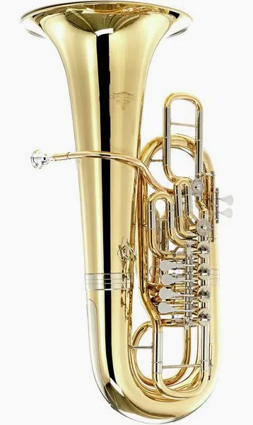 Thomann Fireball M F-Tuba vooraanzicht