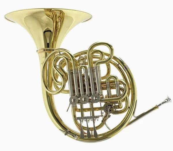 Thomann HR-401 F-/Bb- Horn vooraanzicht