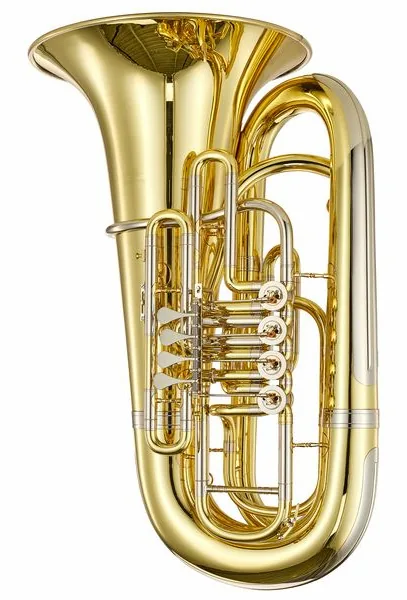 Willson 3100 RZ-4 Bb-Tuba vooraanzicht