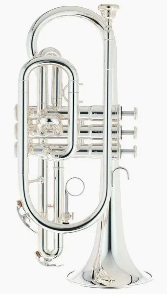 Yamaha YCR-2330SIII Cornet vooraanzicht