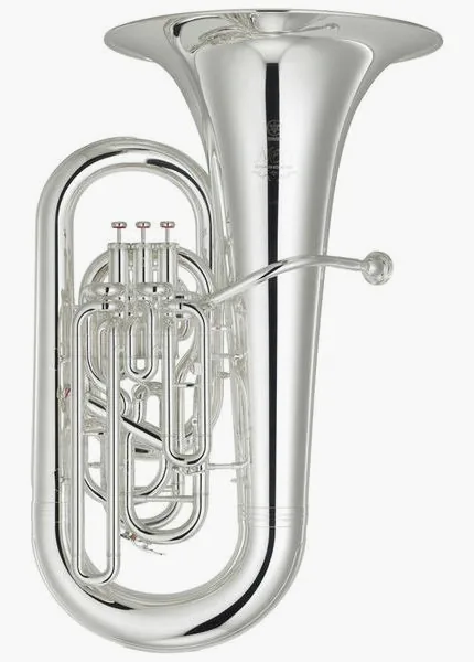 Yamaha YEB-632S 02 Eb-Tuba vooraanzicht
