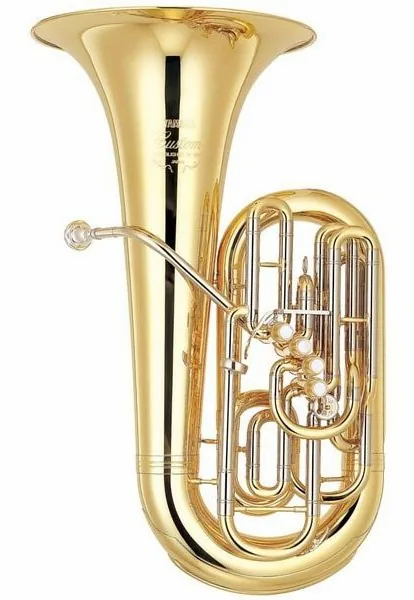 Yamaha YFB-822 F-Tuba vooraanzicht