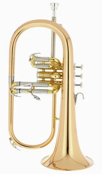 Yamaha YFH-631 G Flugelhorn detail 2