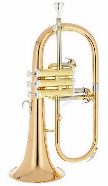 Yamaha YFH-631 G Flugelhorn detail 4