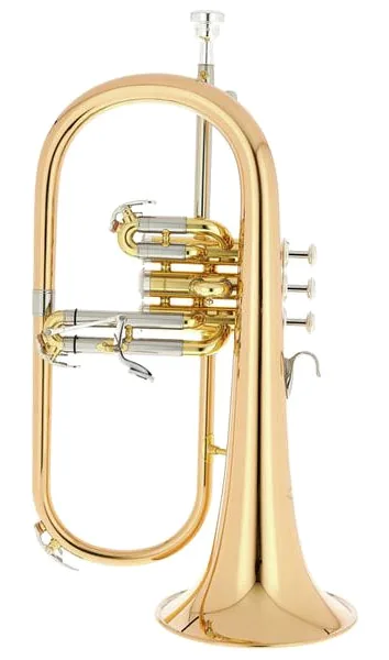 Yamaha YFH-631 G Flugelhorn vooraanzicht