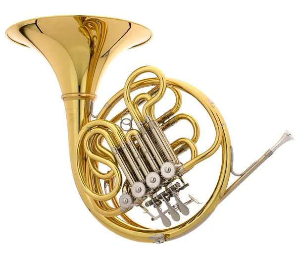Yamaha YHR-671 D 02 F/Bb Double Horn vooraanzicht