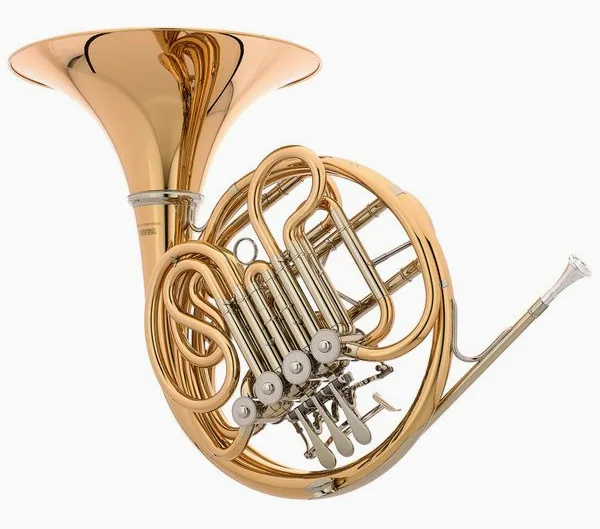 Yamaha YHR-567GDB F/Bb Double Horn vooraanzicht