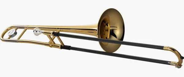 Yamaha YSL-254CF Trombone vooraanzicht