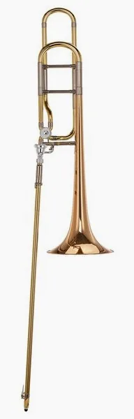 Yamaha YSL-548 GO Bb/F-Trombone detail 4
