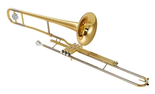 Yamaha YSL-354 V Trombone detail 2
