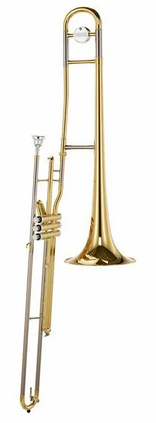 Yamaha YSL-354 V Trombone detail 3