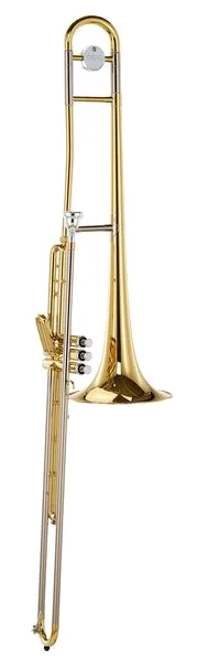 Yamaha YSL-354 V Trombone detail 4