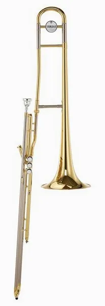 Yamaha YSL-354 V Trombone detail 5