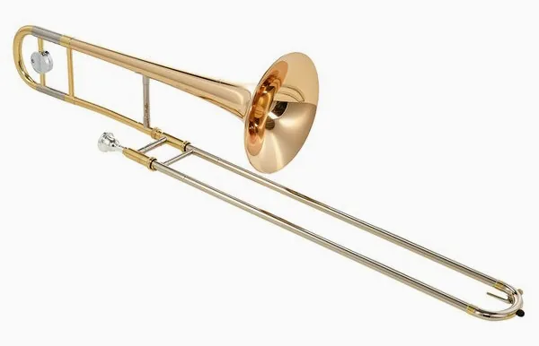 Yamaha YSL-445 GE II Trombone detail 2